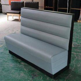 西安定制餐廳卡座沙發廠